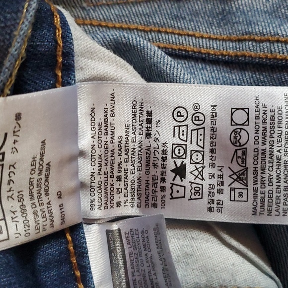 Mens Levi's 502 jeans - Picture 5 of 5